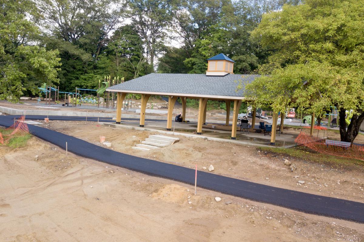 Choate Park walkway, August, 2018