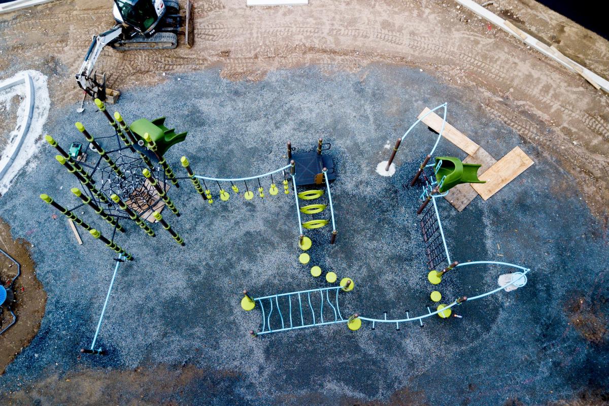 Choate Park playground, August, 2018